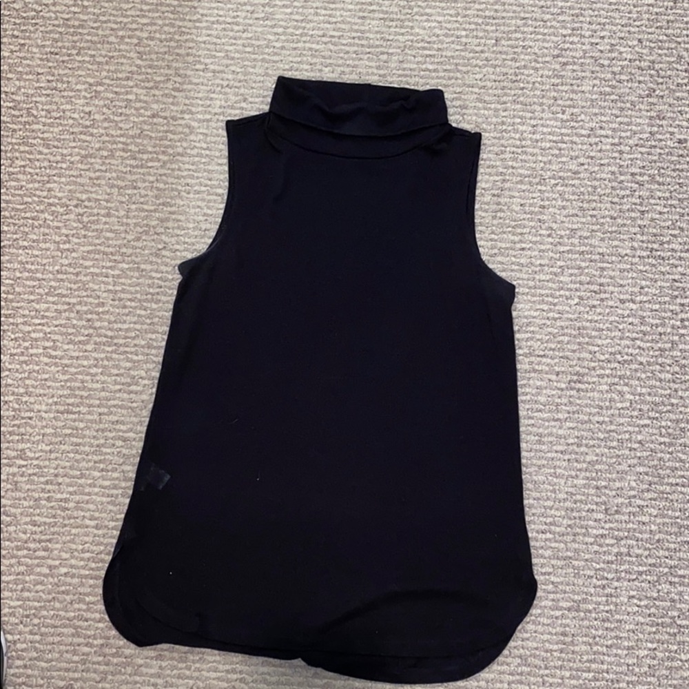 Loft sleeveless turtleneck